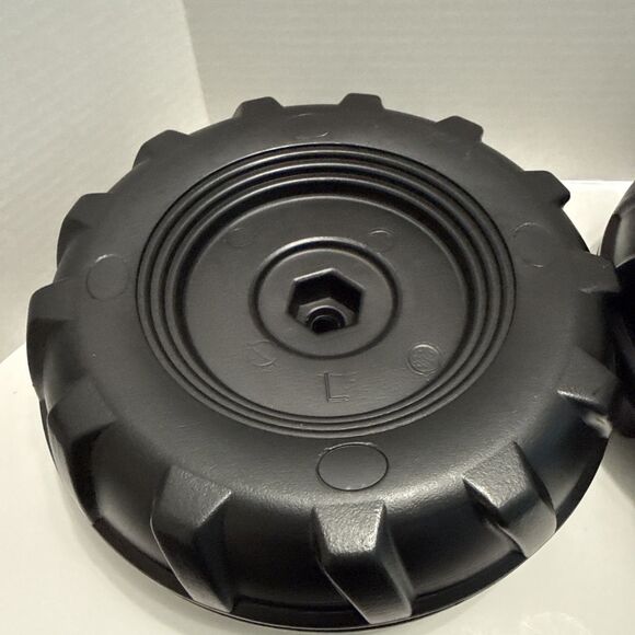 Peg Perego Ground Force/Ground Loader Front Wheel Pack Only, Black | Set of 2 - Picture 5 of 6